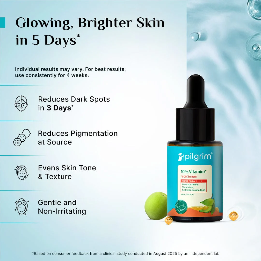 10% Vitamin C Face Serum For Triple Glow+++ - Image 7