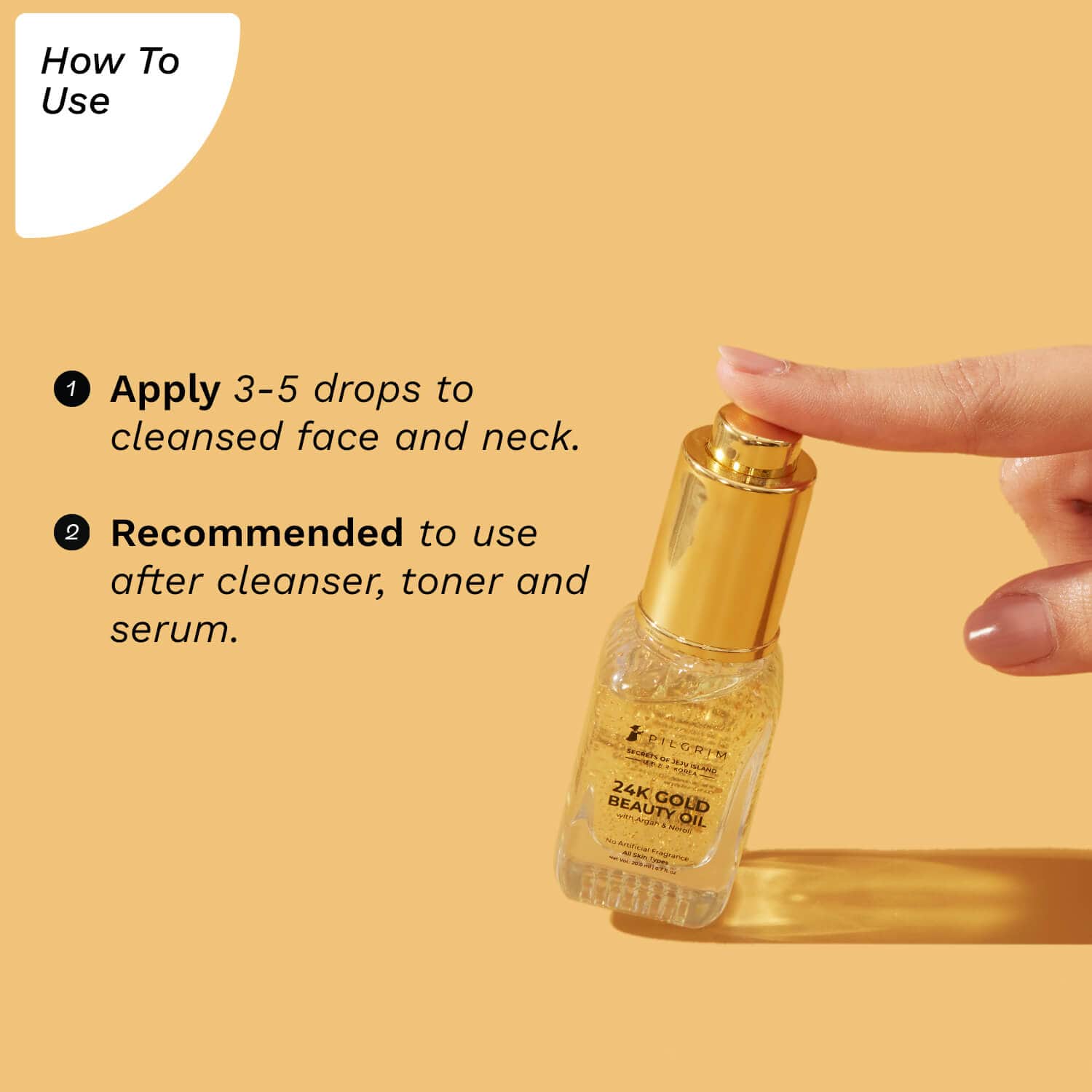 24K Gold Beauty Oil - 20 ml - Image 6