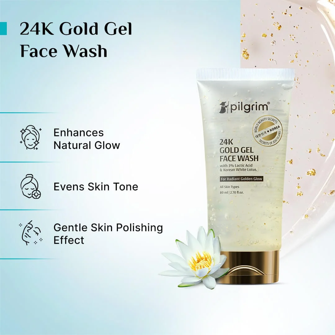 24K Gold Gel Face Wash - Image 3