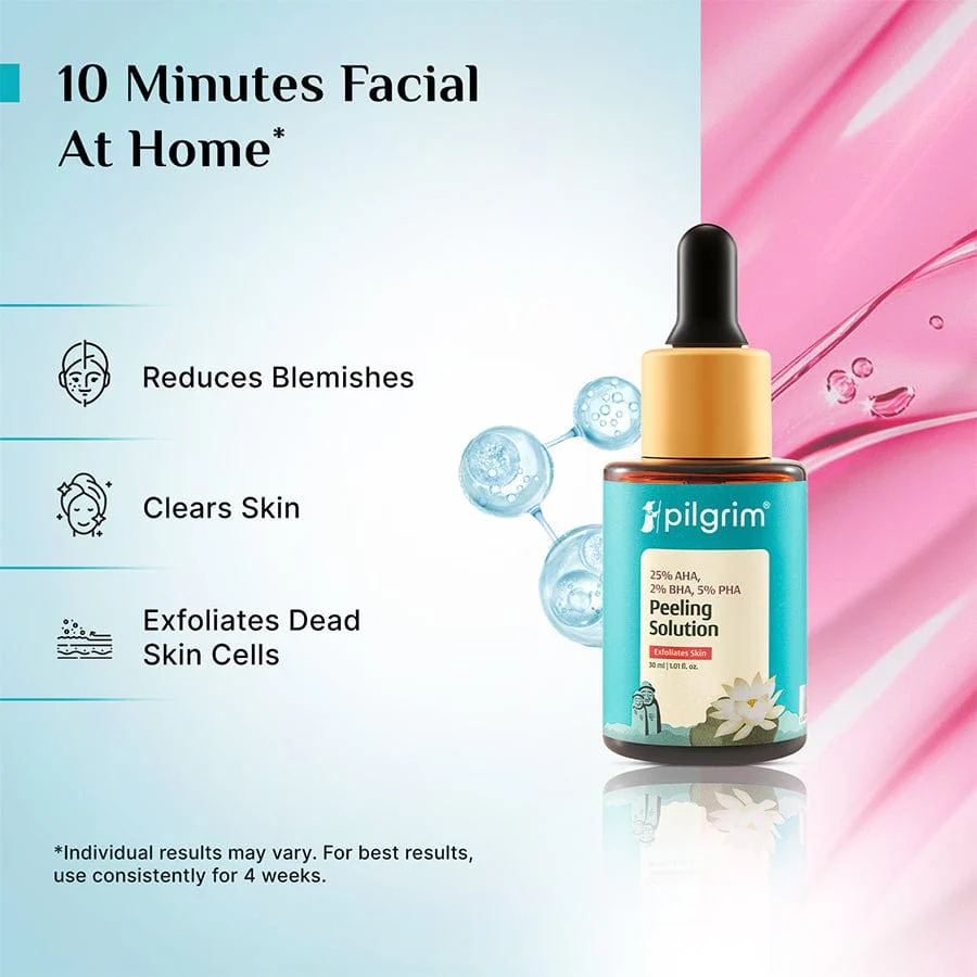 25% AHA, 2% BHA, 5% PHA Peeling Solution, 30ml - Image 3