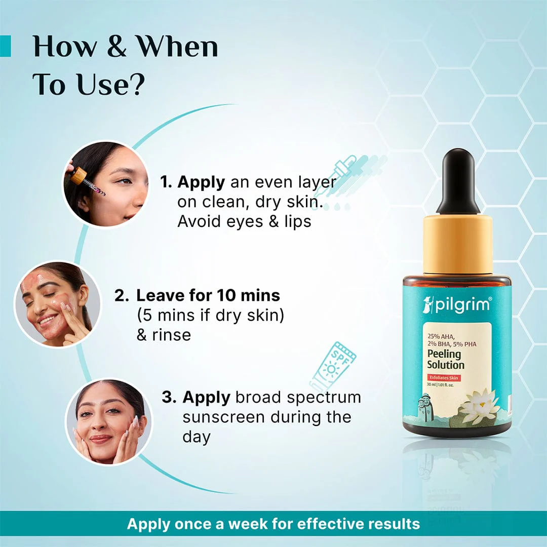 25% AHA, 2% BHA, 5% PHA Peeling Solution, 30ml - Image 6