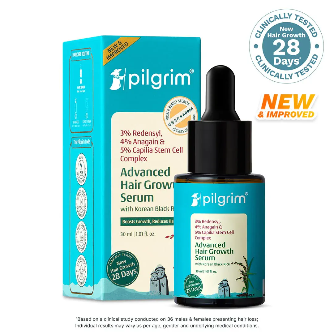 3% Redensyl, 4% Anagain & 5% Capilia Stem Cell Complex Advanced Hair Growth Serum - Image 37