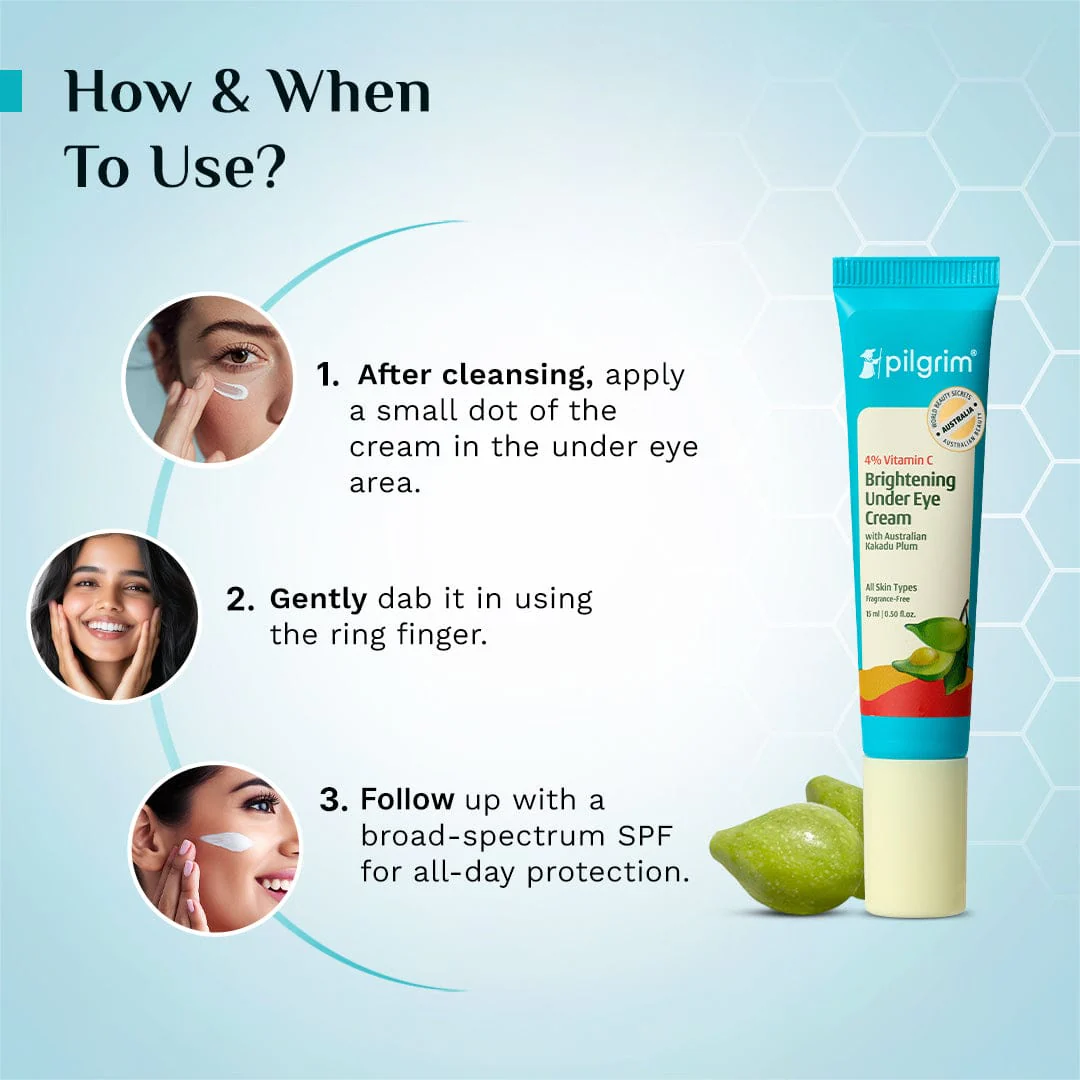4% Vitamin C Brightening Under Eye Cream - Image 6