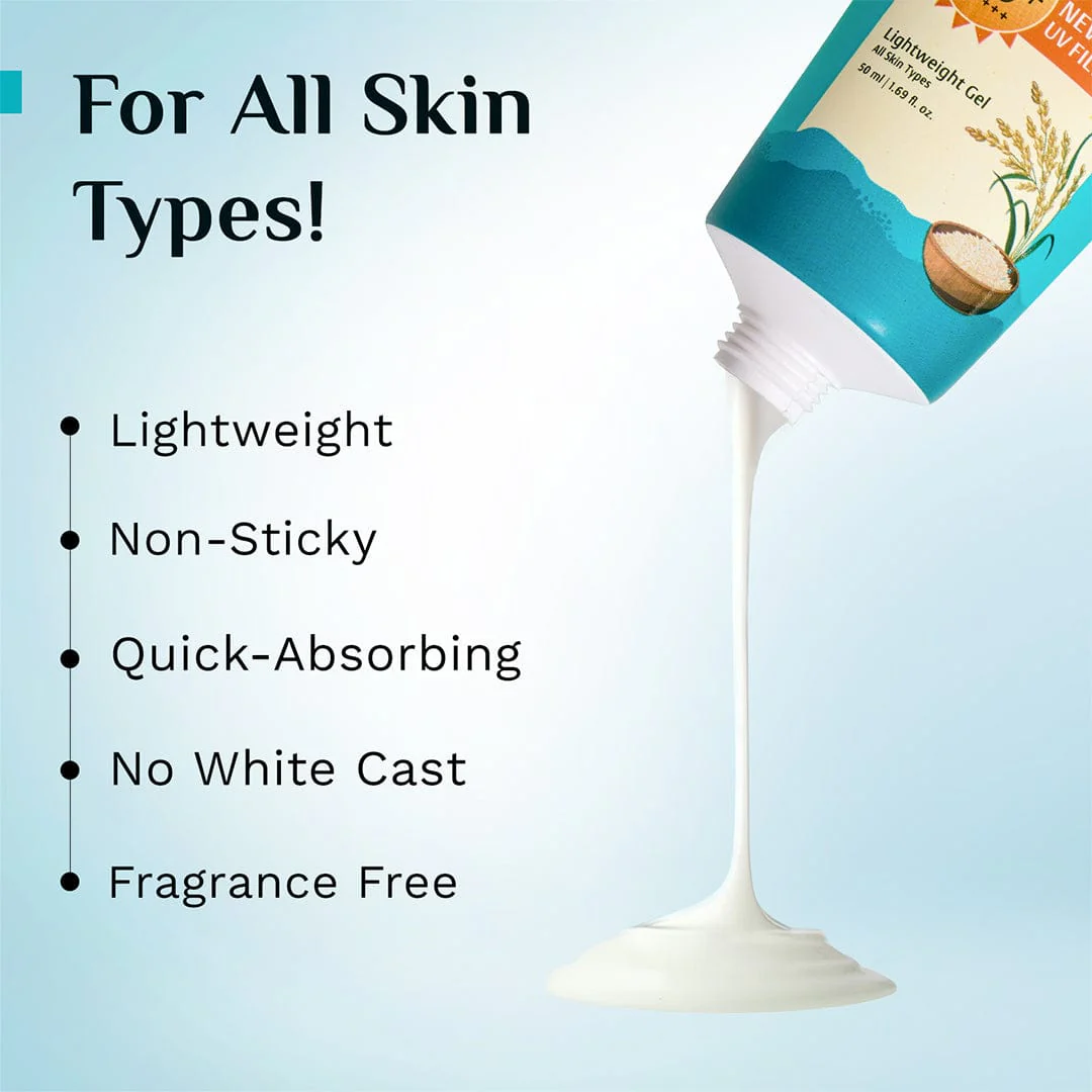 5% Niacinamide Hydra Glow Gel Sunscreen SPF 50+ PA++++ - Image 5