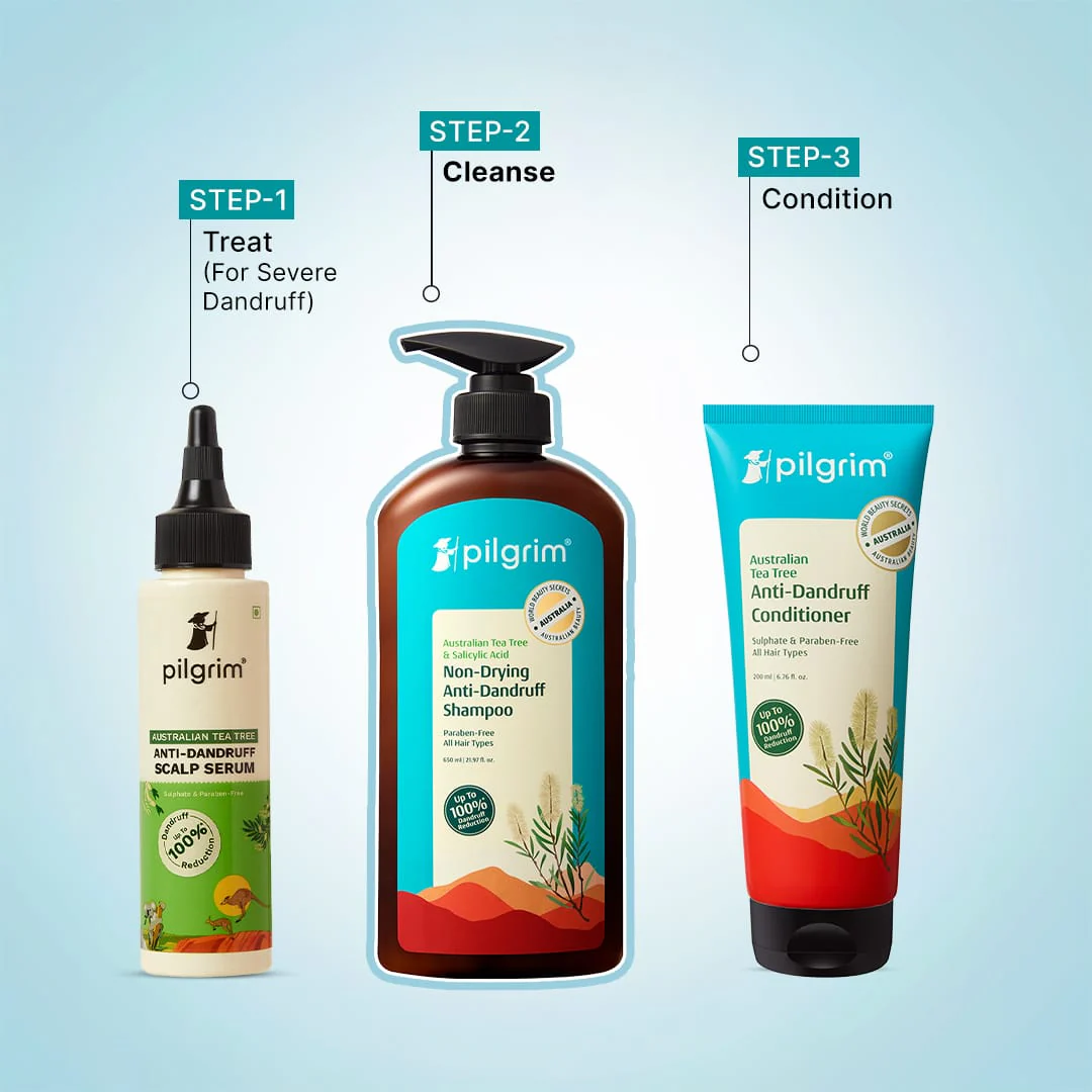 Australian Tea Tree Non-Drying Anti-Dandruff Shampoo - 650ml - Image 7