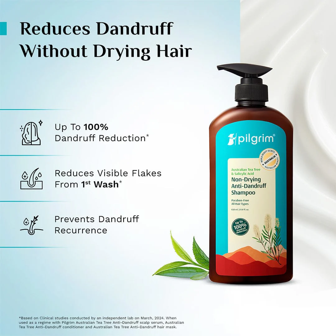 Australian Tea Tree Non-Drying Anti-Dandruff Shampoo - Image 8