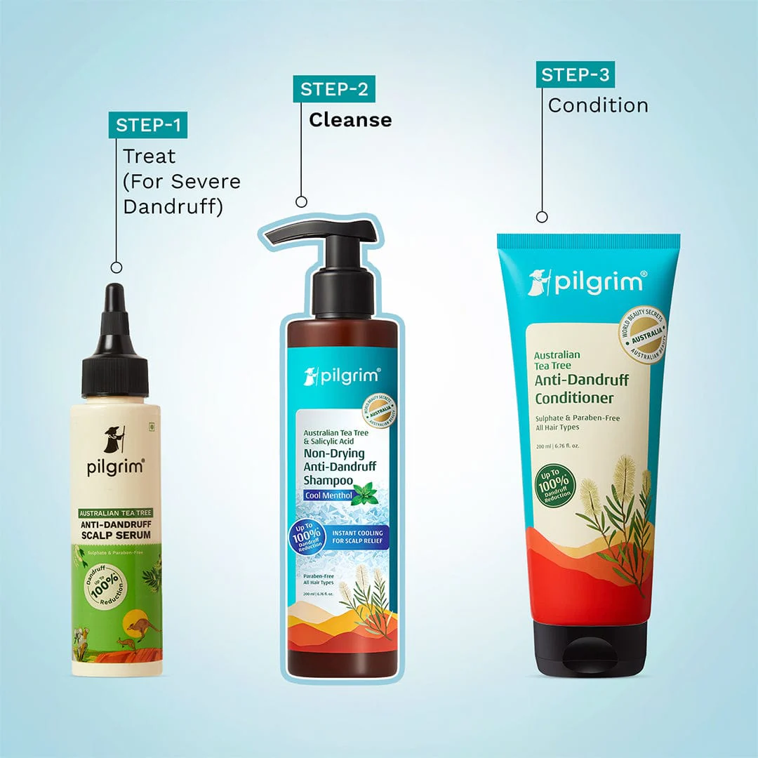 Australian Tea Tree Non-Drying Anti-Dandruff Shampoo Cool Menthol - Image 11
