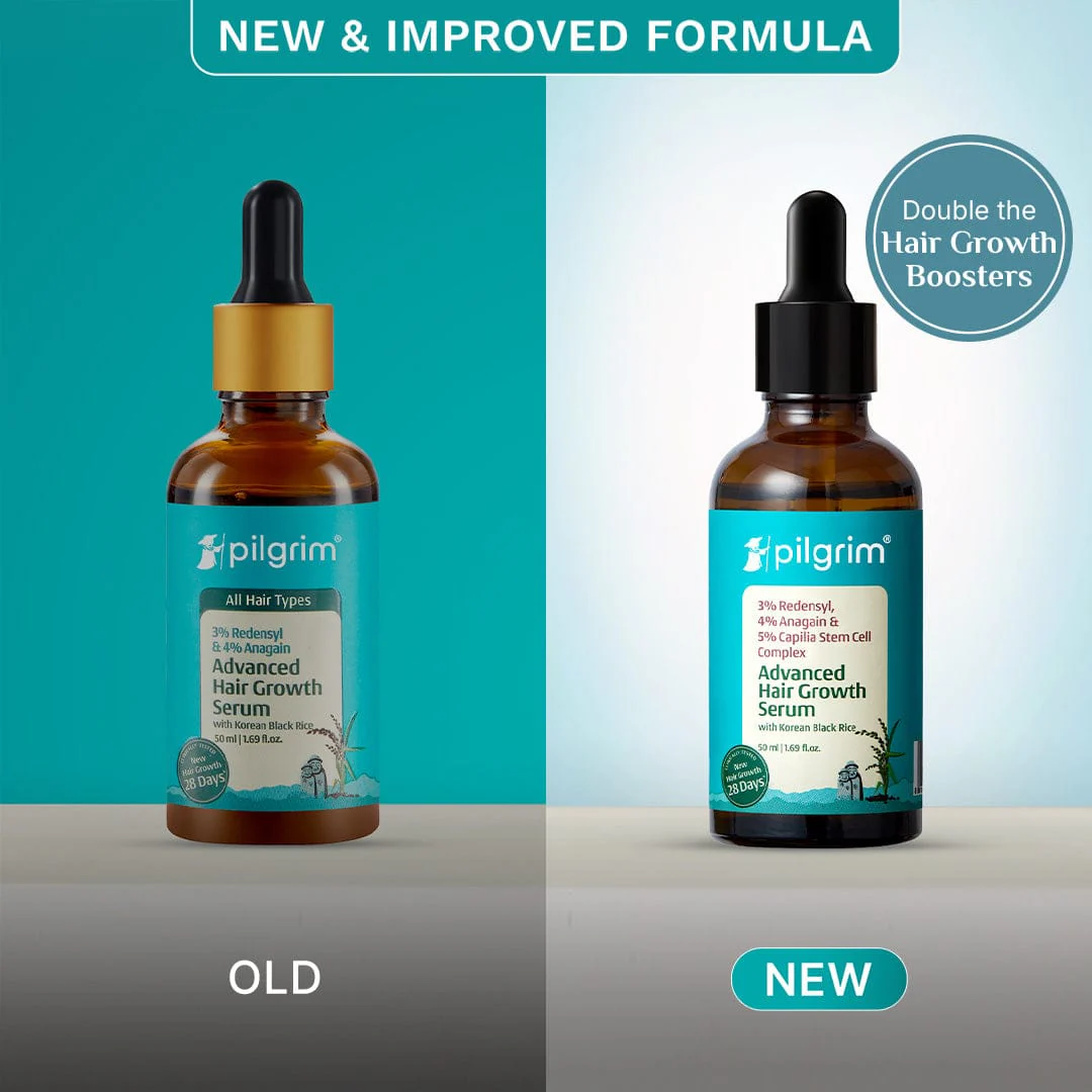 3% Redensyl, 4% Anagain & 5% Capilia Stem Cell Complex Advanced Hair Growth Serum - Image 6