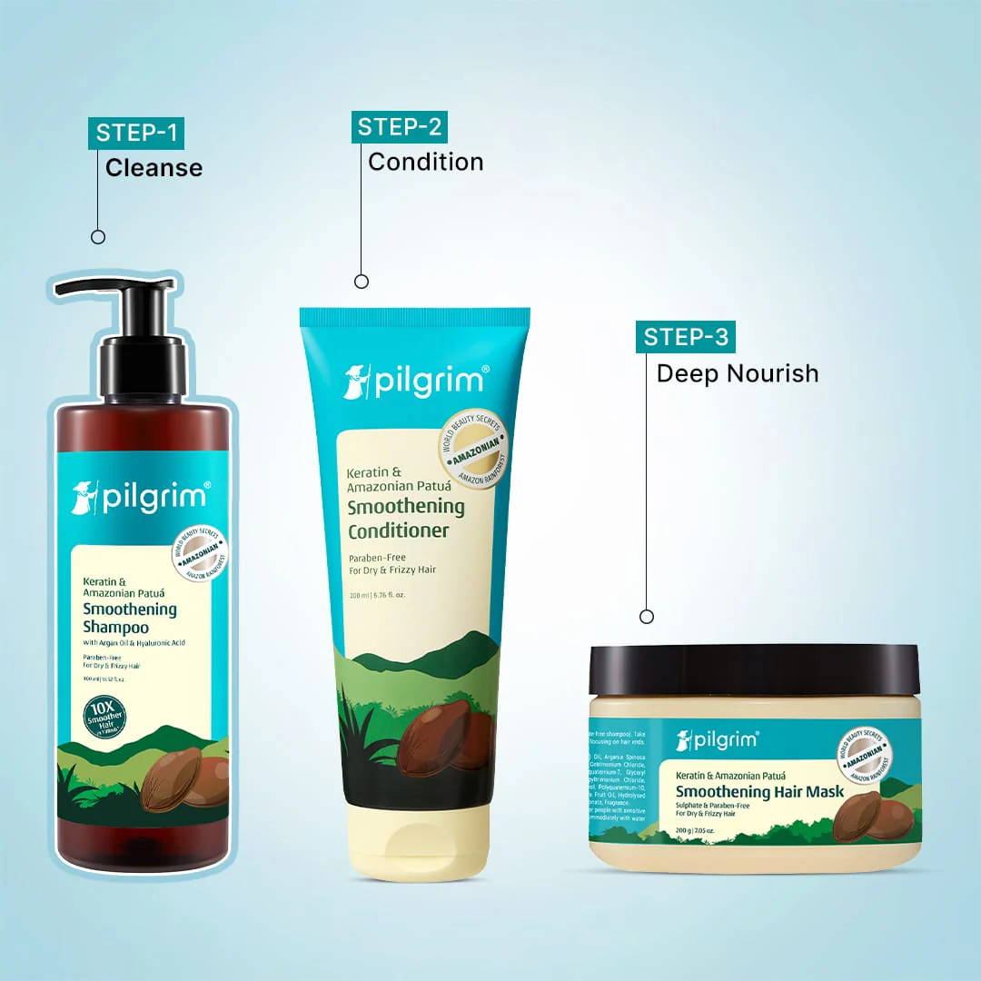 Keratin & Amazonian Patuá Smoothening Shampoo - 400ml - Image 7