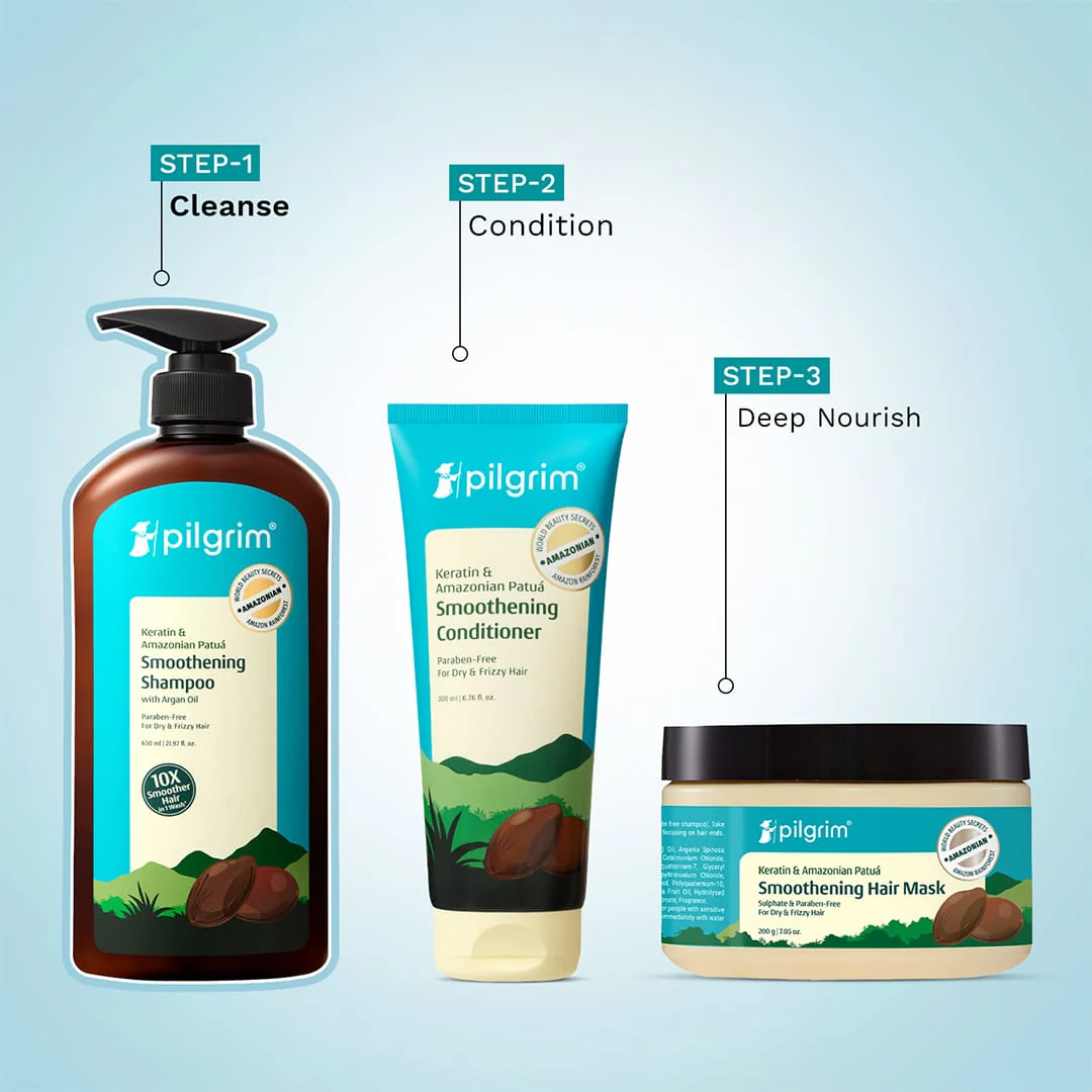Keratin & Amazonian Patuá Smoothening Shampoo - 650ml - Image 7