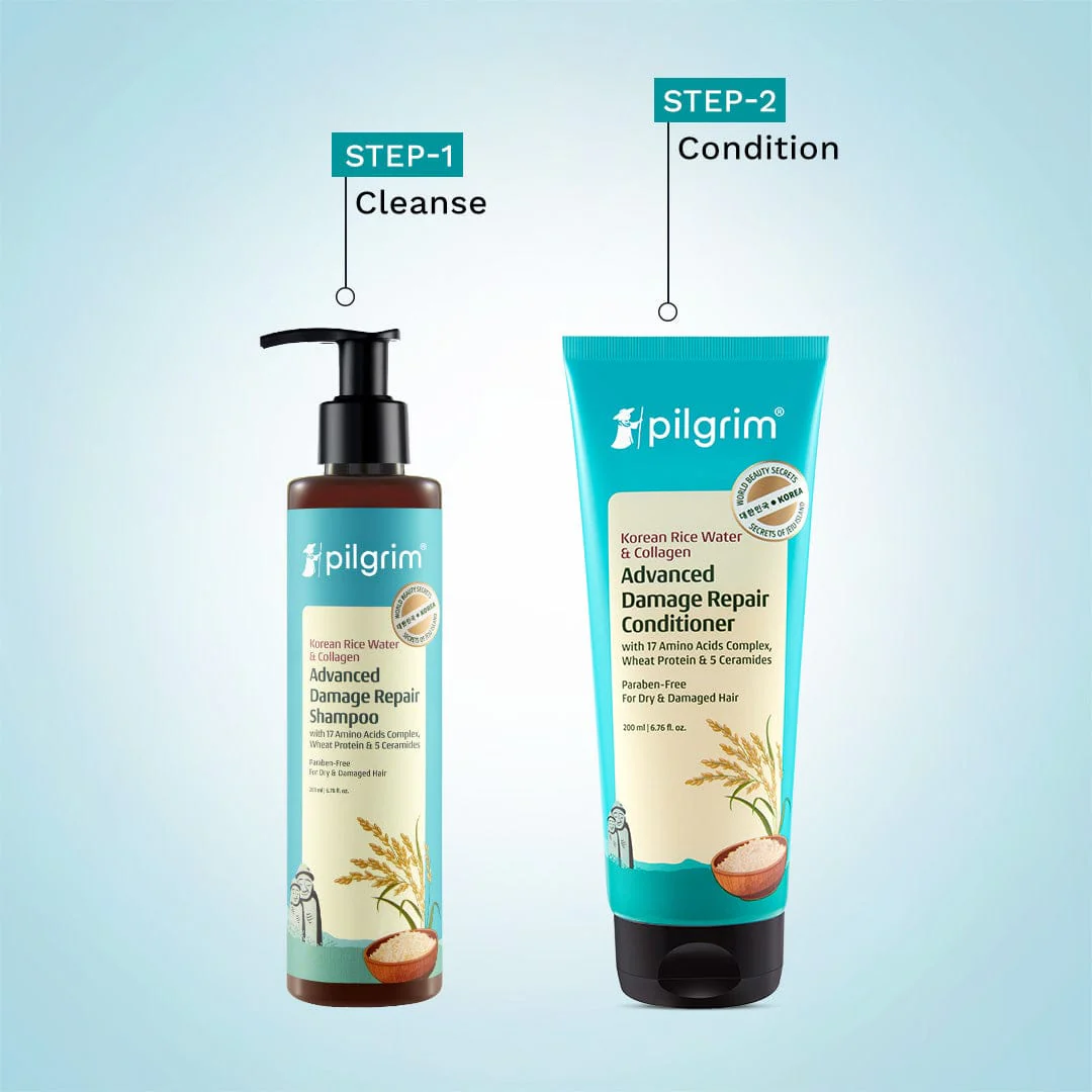 Korean Rice Water & Collagen Advanced Damage Repair Shampoo - Image 19
