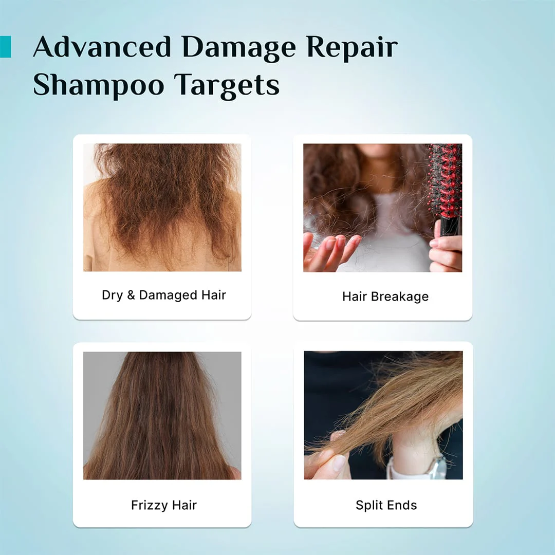 Korean Rice Water & Collagen Advanced Damage Repair Shampoo - 400ml - Image 7