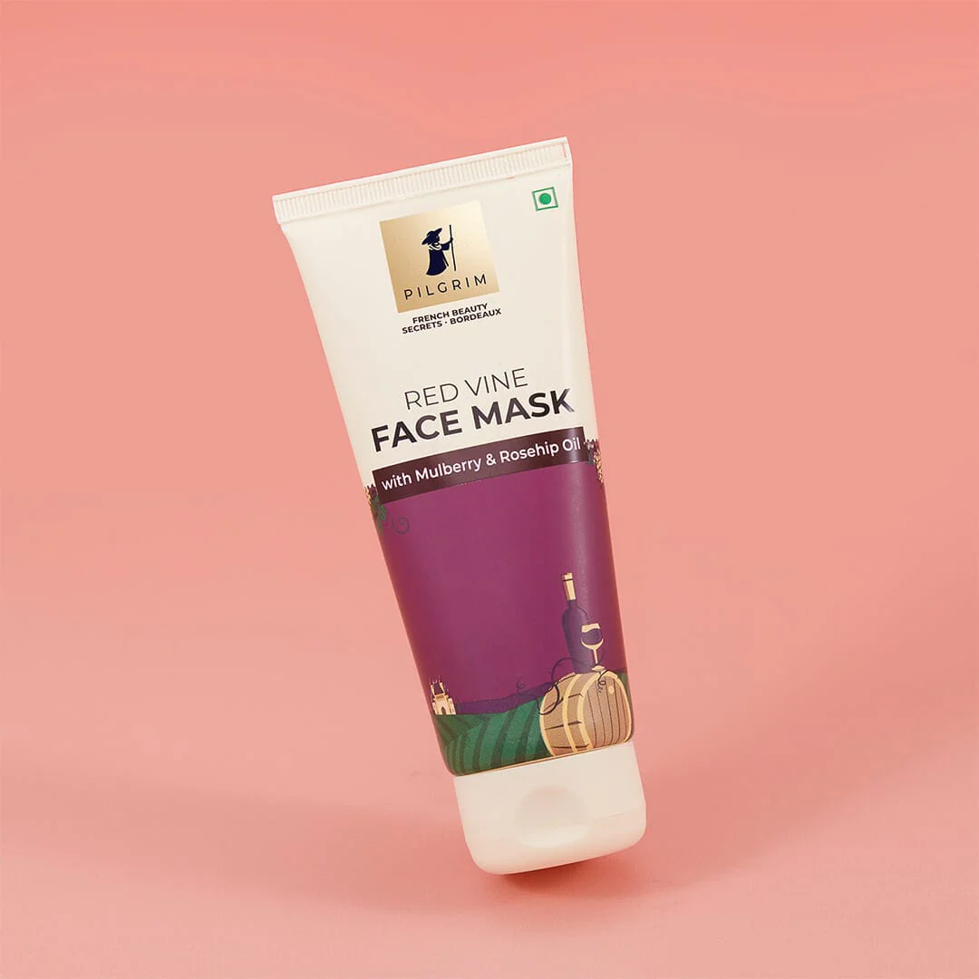 Red Vine Face Mask with Mulberry & Rosehip Oil - Image 2