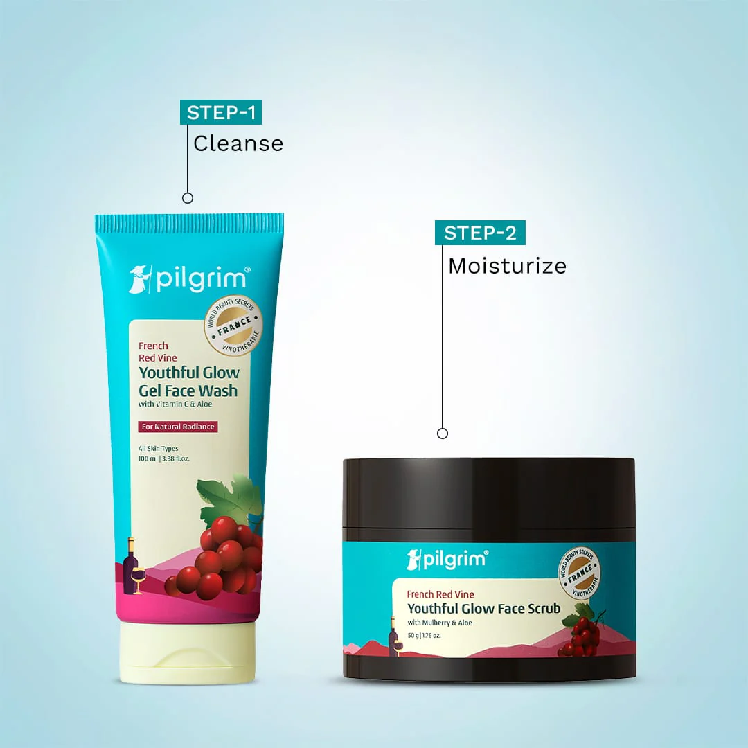 Red Vine Face Scrub + Face Wash Combo - Image 6