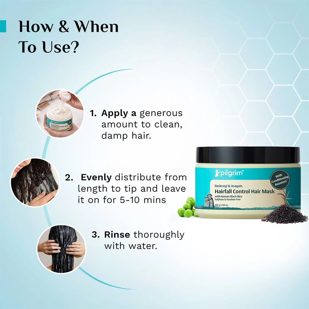 Redensyl & Anagain Hairfall Control Hair Mask - Image 7