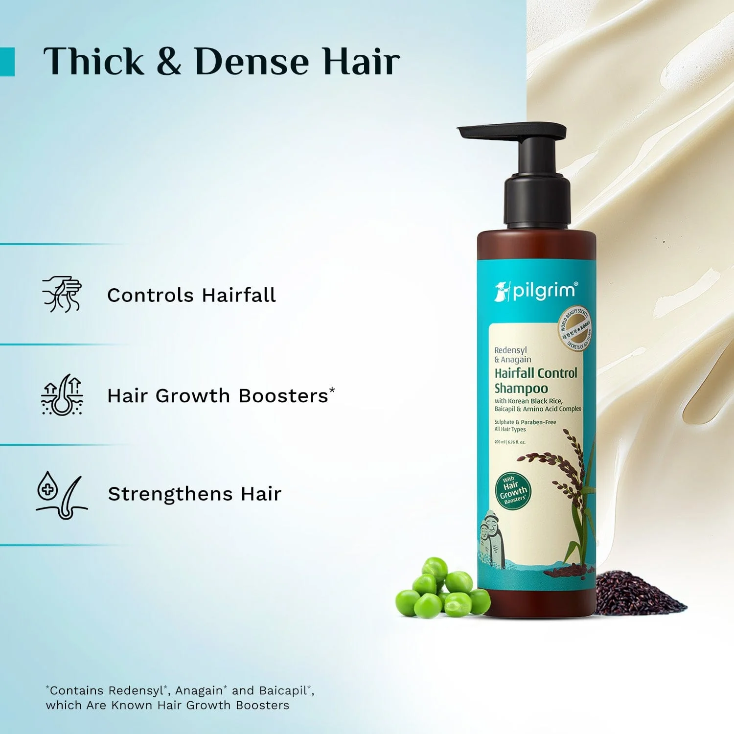 Redensyl & Anagain Hairfall Control Shampoo - Image 5