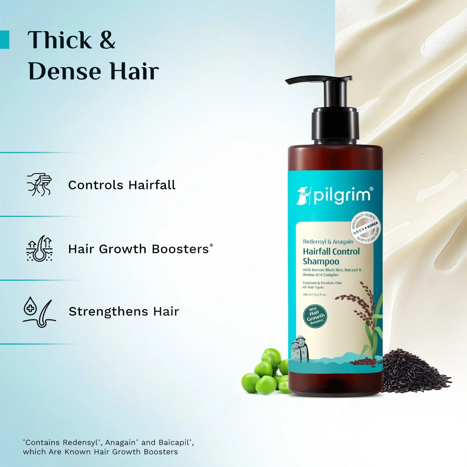 Redensyl & Anagain Hairfall Control Shampoo - Image 6