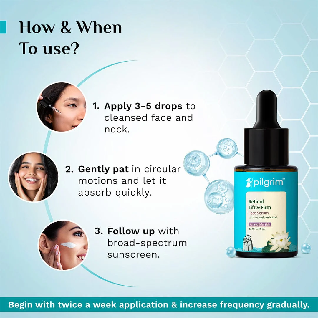 Retinol & Hyaluronic Acid Lift & Firm Serum - Image 6