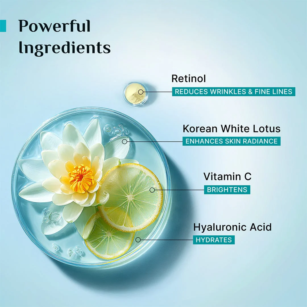 Retinol Under Eye Cream with Vitamin C & Hyaluronic Acid - Image 4