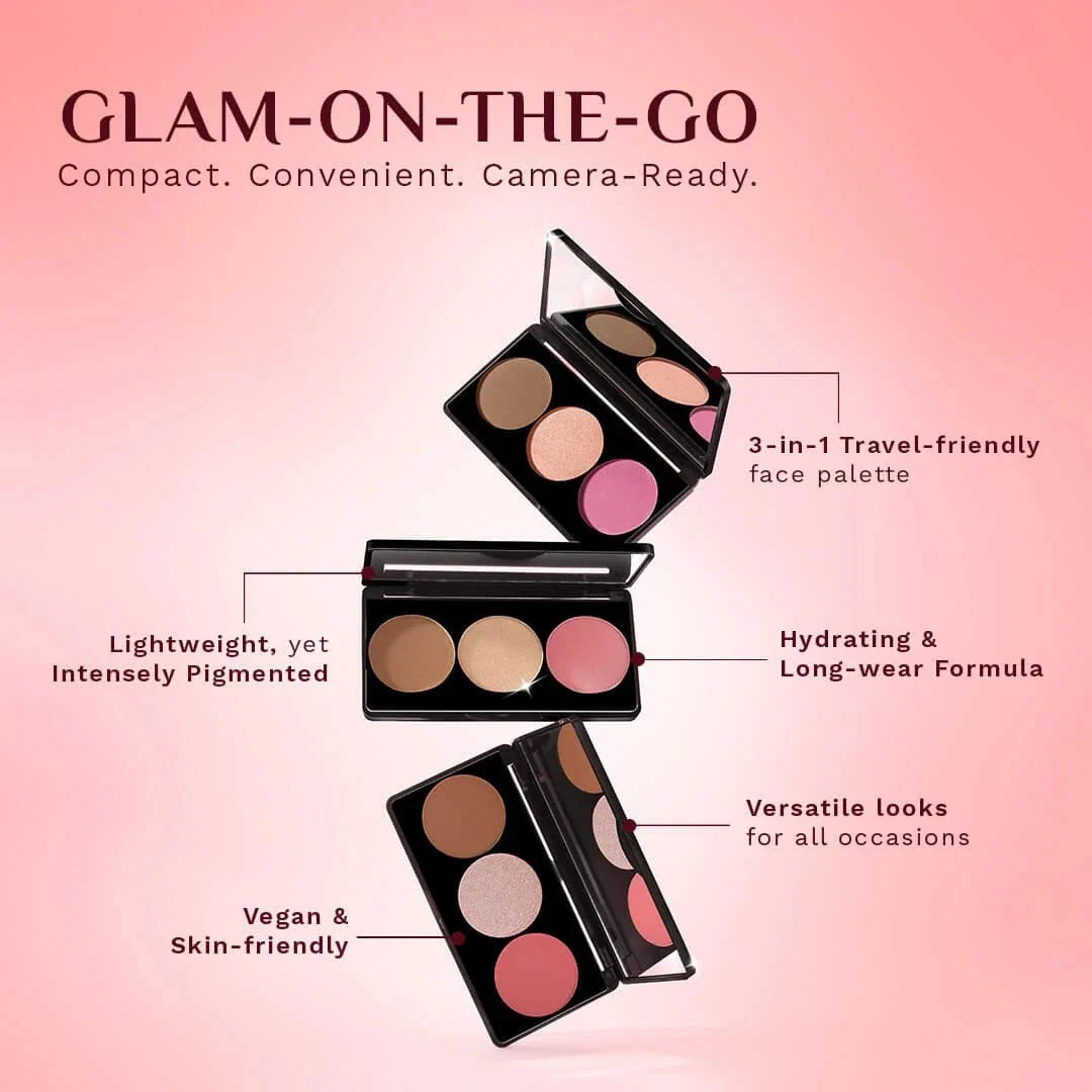 Rosé Touch 3-in-1 Face Palette - Image 13