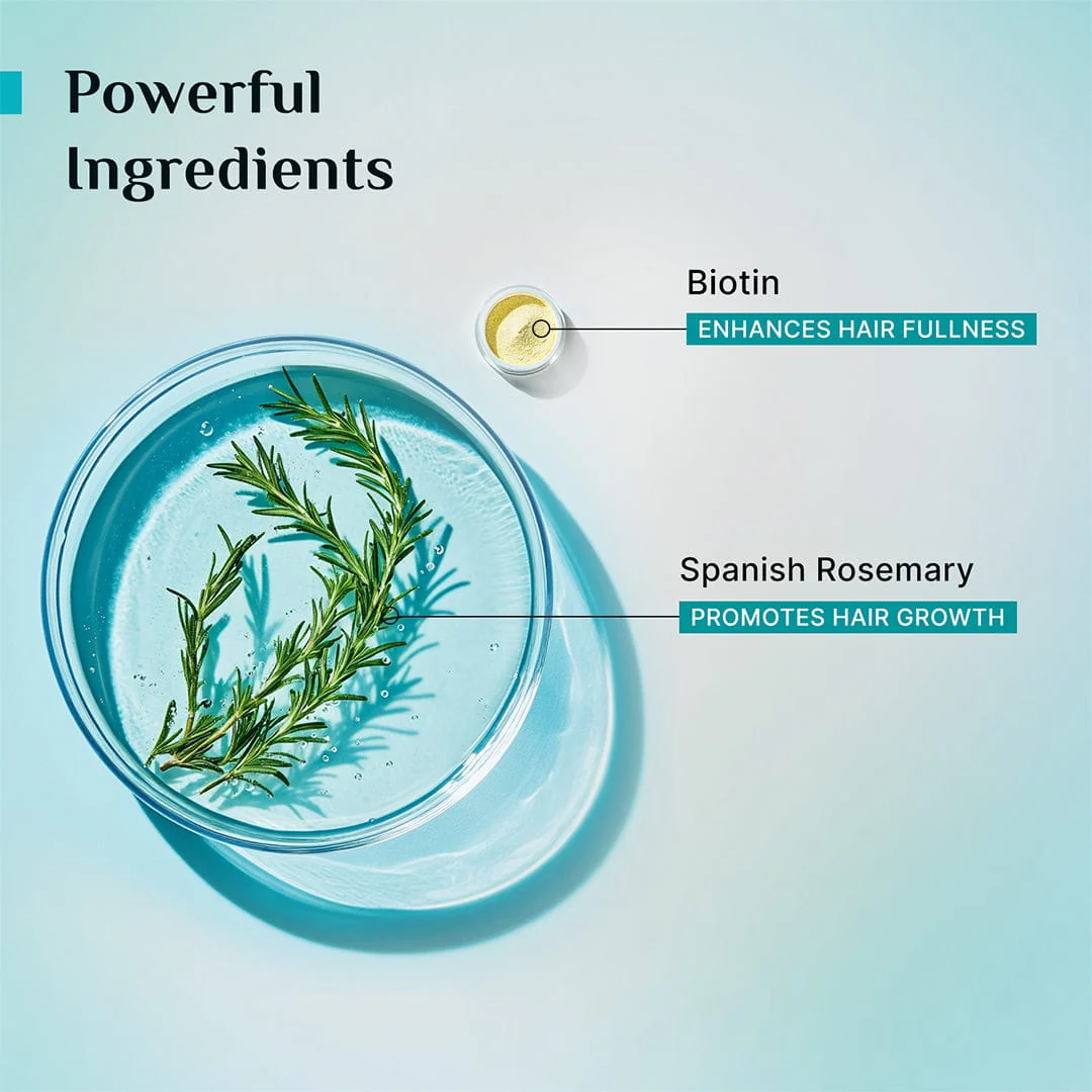 Spanish Rosemary & Biotin Anti-Hairfall Conditioner - Image 5