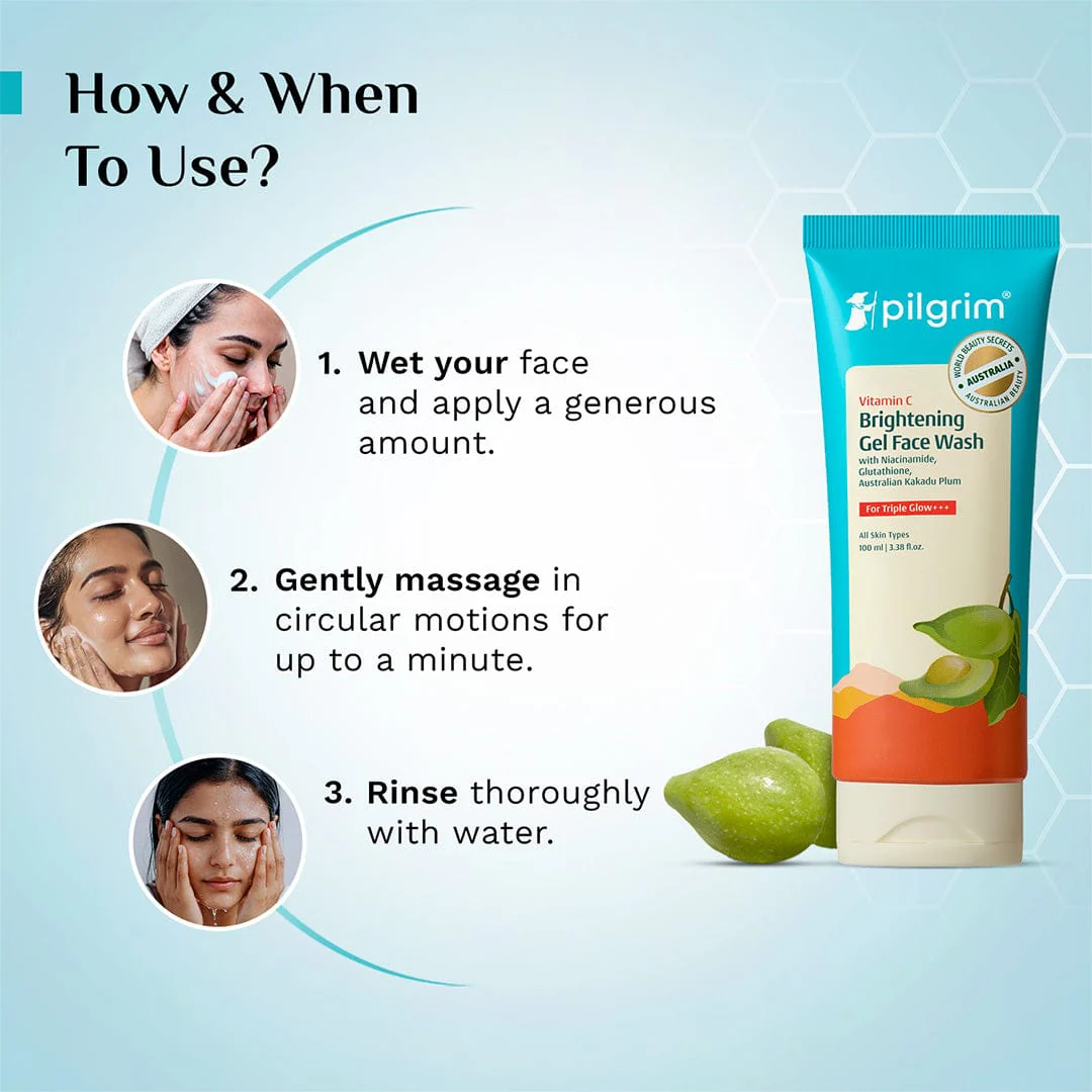 Vitamin C Brightening Gel Face Wash - Image 8